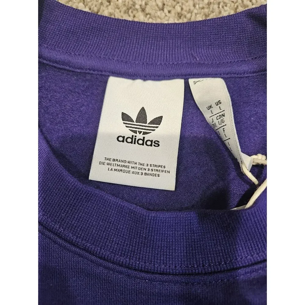 Sz Large Adidas Originals crewneck sweatshirt